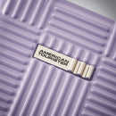 Checkered Hardside Carry On Spinner Suitcase - Soft Lilac
