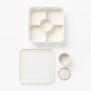 Large Snack Bento Food Storage Container Cream - ™