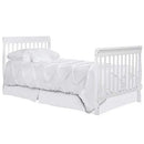 4 in 1 Convertible Mini Crib - White