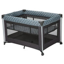 Dottie Baby Playard with Bassinet, Grey Dot