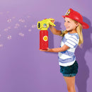Fire Extinguisher Bubble Maker with Hat - Toddler Outdoor Toy Set