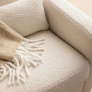 Glider Recliner with Electronic Control and USB - Ivory Boucle