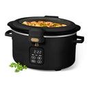 4 Qt Digital Slow Cooker - Black Sesame