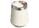 11 oz Stainless Steel Swirl Wine Tumbler Cream Gloss