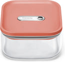 1 L Small Glass Airtight Food Storage Container