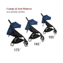 Stroller Hood and Seat Liner - Navy Blue