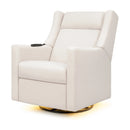 Kiwi Deluxe Power Recliner and Swivel Glider with Heat and Massage - Performance Cream Eco-Weave