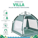 Portable Tent and Playard for Kids - Green