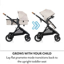 Stroller Attachment Second Seat - Coal Black