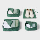 4pc Packing Cube Set - Green