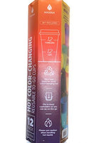 Reusable Color Changing Cup Set - 16oz - 12-Piece