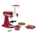 Food Grinder Stand Mixer Attachment - Silver