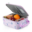 Upright Lunch Bag - Floral Lilac