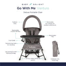 Go With Me Venture Deluxe Portable Chair - Gray