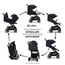 Beezy 2 Stroller - Lightweight - Dark Blue