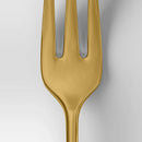4-Piece Cocktail Fork Set - Gold