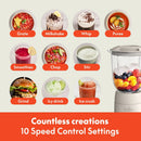 10-Speed Countertop Blender - Beige