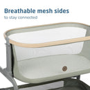 Iora Baby Bassinet & Bedside Sleeper - Classic Green