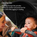 Bumper Bar for Ridge Stroller - Black