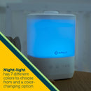 Comforting Cool Mist Top-Fill Humidifier, White