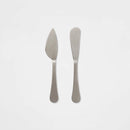 2pk Stainless Steel Cheese Knives - Threshold™