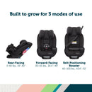 Grow and Go Sprint All-in-One Convertible Car Seat - Purple Cadet II