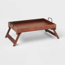 20" x 13" Wood Serving Bed Tray