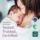 Eco-Labeled Baby Diapers - White - Size 0