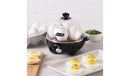3-in-1 Everyday 7-Egg Cooker with Omelet Maker and Poaching - Black: Electric Egg Boiler, Hard Boiled & Poaching