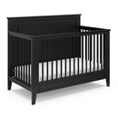 Solstice 5-in-1 Convertible Crib - Black