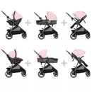 Shyft Intuiti Travel System Featuring Revolve180 LiteMax NXT - Amaranth Pink
