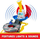 Mighty Lookout Tower with 4 Exclusive Bonus Action Figures, Toy Car, Lights and Sounds