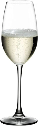 Champagne Glass Flute Set - Clear