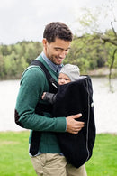 Winter Cover for Baby Carrier - Black
