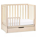 Colby 4-in-1 Convertible Mini Crib with Trundle - Washed Natural