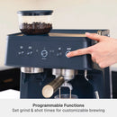 Thyme & Table Barista Grade Espresso Machine - Atlantic Blue