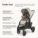 Ultimate 3 Bassinet and Stroller Set - Khaki