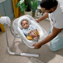Anyway Sway 5-Speed Multi-Direction Portable Baby Swing  - Grey