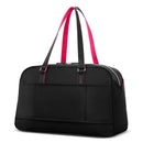 Convertible RFID Weekender Bag with Removable Strap - Black