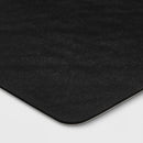 1'8"x2'6" Low Profile Kitchen Mat Oatmeal Striped