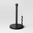 Squiggle Paper Towel Holder - Black