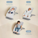 Evolve 3-in-1 Bouncer - Light Grey (See Description)