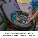 Revolve 360 Slim 2-in-1 Rotational Convertible Car Seat - Canton Black