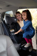 Grow and Go Extend ‘n Ride LX All-in-One Convertible Car Seat - Black Pepper