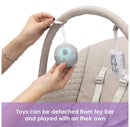 Sit N Sway Portable Baby Swing - Dash Tan
