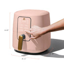6 Qt Air Fryer With TurboCrisp Technology And Touch-Activated Display, Rose
