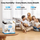 Cool & Warm Mist Humidifier - White
