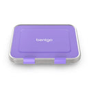 Leakproof 3-Compartment Bento-Style Lunch Box - Purple