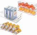 Kitchen Bins Clear 4 Piece Set
