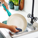 Rio 3pk (7", 9.5" & 11") Ceramic Nonstick Frypan Set - Turquoise